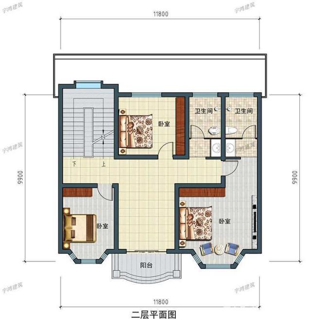 在這里小編給大家推薦3套三層別墅設(shè)計(jì)圖及效果圖，好看又簡(jiǎn)單的三層樓房，造價(jià)不超過(guò)35萬(wàn),現(xiàn)在改來(lái)得及！