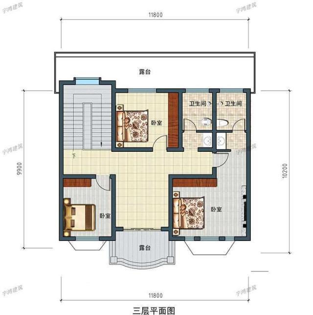 在這里小編給大家推薦3套三層別墅設(shè)計(jì)圖及效果圖，好看又簡(jiǎn)單的三層樓房，造價(jià)不超過(guò)35萬(wàn),現(xiàn)在改來(lái)得及！