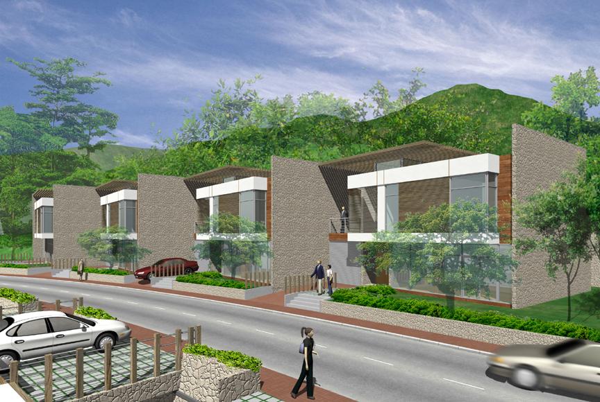 現(xiàn)代三層小戶型自建房設(shè)計圖，2022農(nóng)村聯(lián)排自建房設(shè)計圖